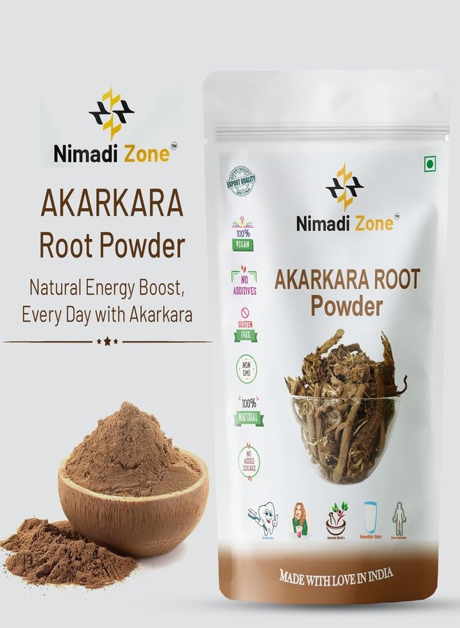Nimadi Zone Akarkara Root Powder | Anacyclus Pyrethrum | Pellitory Root Powder- 100 GM By Nimadi Zone - Image 2